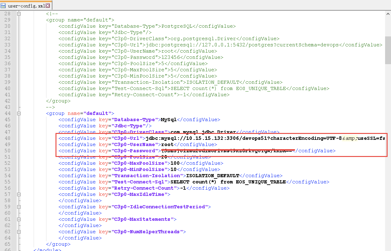user-config